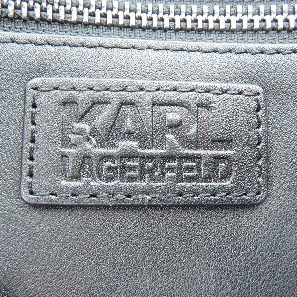 Karl Lagerfeld/カール ラガーフェルド モノグラム トートバッグ /080_画像5