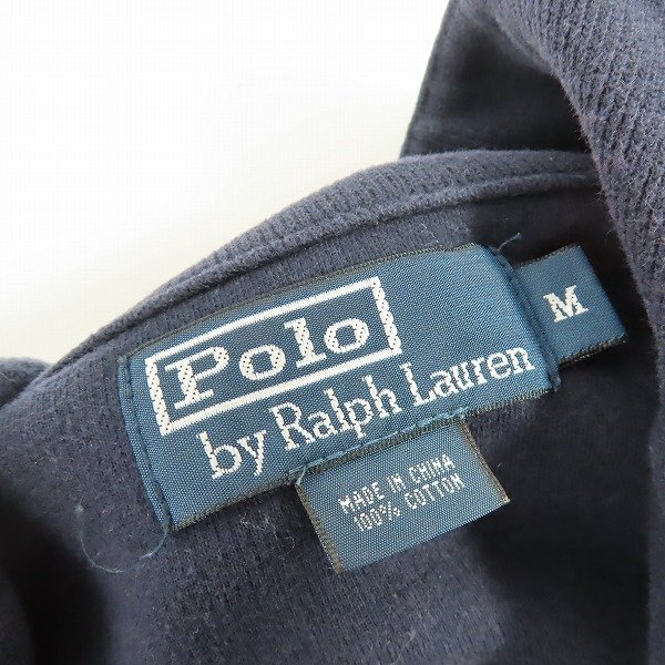 ☆POLO RALPH LAUREN/ポロラルフローレン ハーフジップスウェット M /060_画像3