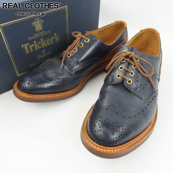 Tricker's/トリッカーズ KESWICK/ケズウィック ウィングチップ レザーシューズ/革靴 M7292/10 /080_詳細な状態は商品説明内をご確認ください。