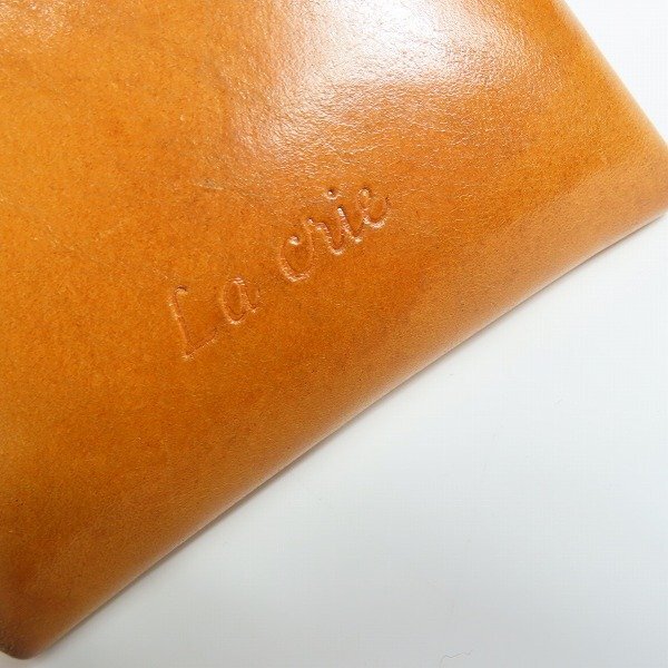 La crie/laklie квадратное кожа Mini бумажник кошелек Brown /LPL