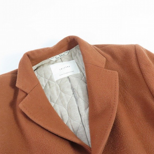 ☆【難有り】Soe Shirts/ソーイシャツ LEISURE Padded Chesterfield Coat チェスターフィールドコート 40 /080_画像6