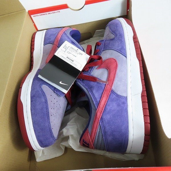 【未使用】NIKE/ナイキ DUNK LOW SP PLUM/ダンク ロー スペシャル プラム CU1726-500/27 /080_画像7