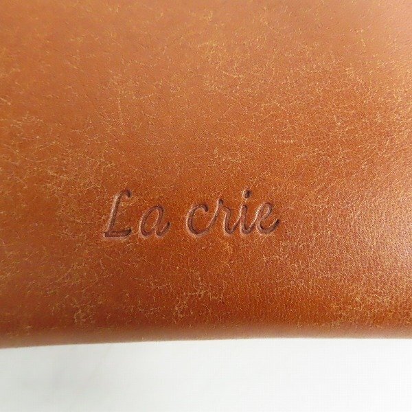 La crie/ラクリエ ショートウォレット 財布 ブラウン系/ベージュ系 /LPL_画像6
