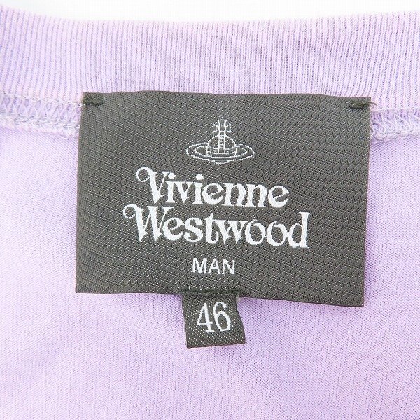 ☆Vivienne Westwood MAN/ヴィヴィアンウエストウッドマン 22SS オーブプリント Tシャツ VW-LP-79420/46 /LPL_画像3