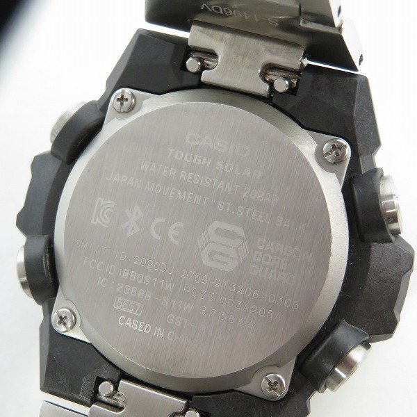 G-SHOCK/Gショック G-STEEL/Gスティール タフソーラー bluetooth搭載 グリーンIP GST-B400CD-1A3JF /000_画像5