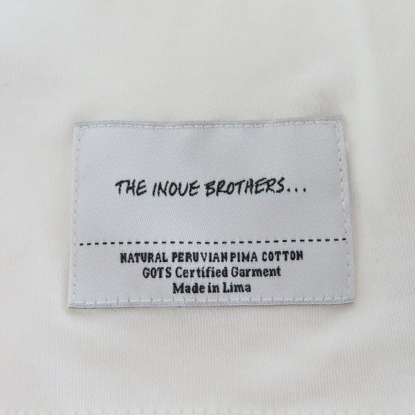 ☆【未使用】THE INOUE BROTHERS/ザ イノウエブラザーズ 長袖Tシャツ 胸ポケット/S /LPL_画像3