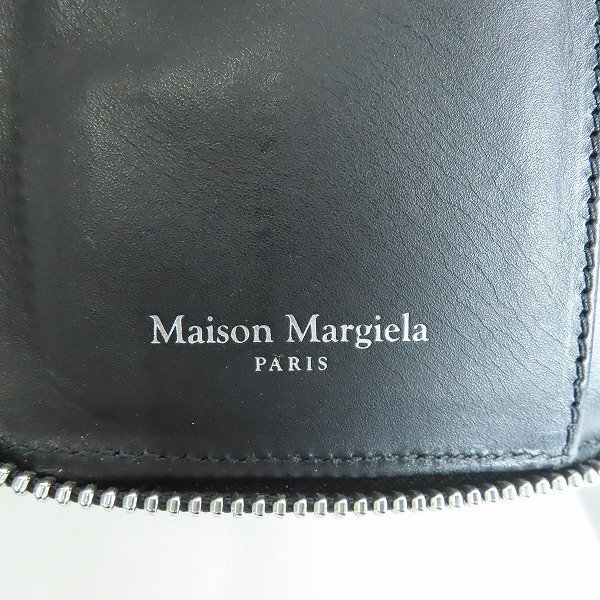 Maison Margiela/メゾンマルジェラ ラウンドジップ 2つ折り財布 S55UI0187 /000_画像7