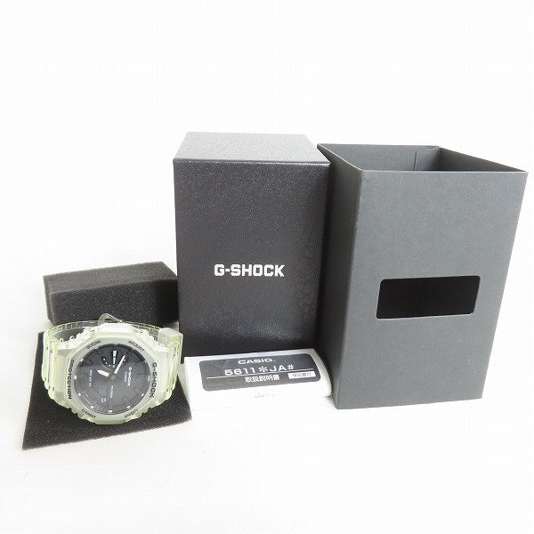 G-SHOCK/G-ショック スケルトンシリーズ アナデジ ウォッチ/腕時計 GA-2100SKE-7AJF /000_画像7