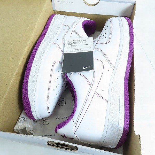 NIKE/ナイキ AIR FORCE VIOTECH stitch エアフォース1 ロー CV1724-105/26 /080_画像9