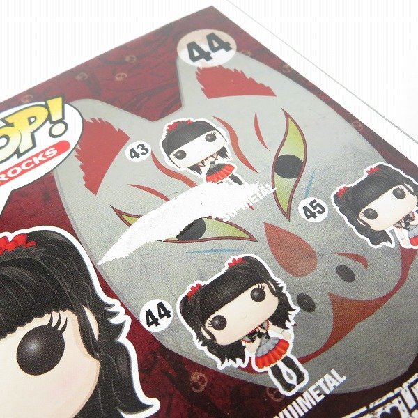 FUNKO/ファンコ POP! ROCKS BABYMETAL/ベビーメタル SU-METAL YUIMETAL MOAMETAL フィギュア 3点セット /080_画像9