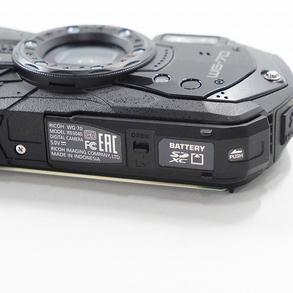 RICOH/リコー WG-70 防水 防塵 耐衝撃 コンパクトデジタルカメラ 簡易動作確認済み /000_画像8