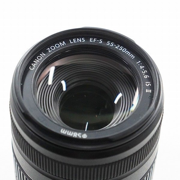 Canon/キャノン ZOOM LENS EF-S 55-250mm 1:4-5.6 IS II ズームレンズ カメラ レンズ AF動作確認済み /000_画像3
