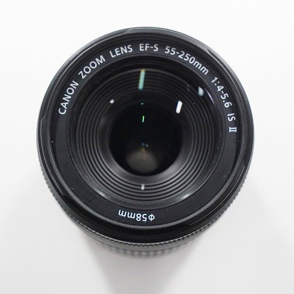 Canon/キャノン ZOOM LENS EF-S 55-250mm 1:4-5.6 IS II ズームレンズ カメラ レンズ AF動作確認済み /000_画像2