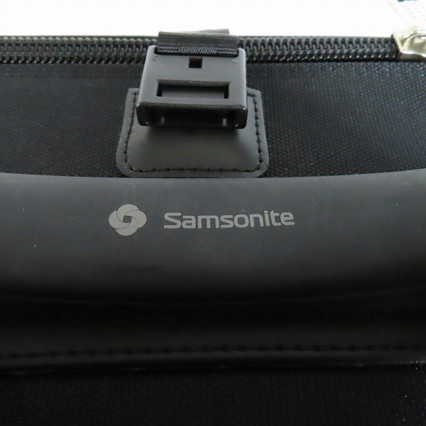 【ジャンク】Samsonite/サムソナイト キャリーケース スーツケース ブラック 同梱×/D4X_画像5