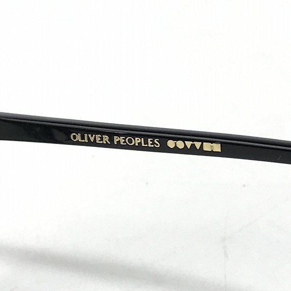 OLIVER PEOPLES/オリバーピープルズ OP-L BLK 眼鏡/メガネ/アイウェア メガネフレーム アイウェア /000_画像6