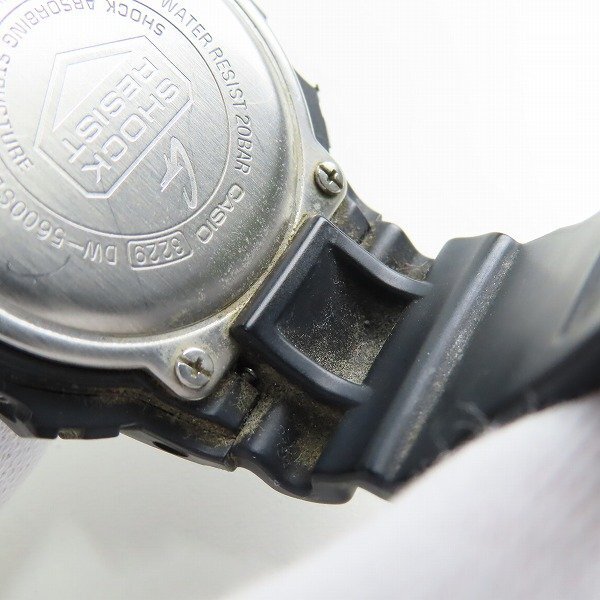 G-SHOCK/G-ショック スラッシュパターンシリーズ CASIO クォーツ腕時計 DW-5600SL【動作未確認】 /000_画像6