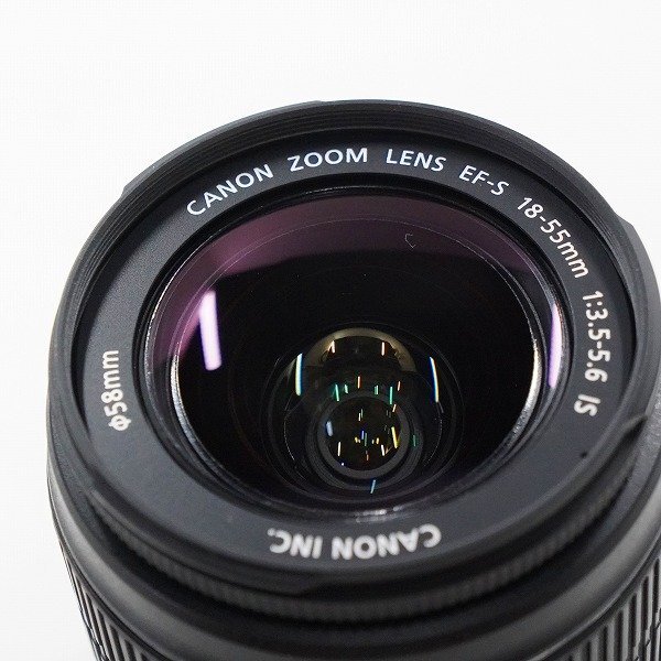 Canon/キャノン ZOOM LENS EF-S 18-55mm 1:3.5-5.6 IS ズームレンズ カメラ レンズ AF動作確認済み /000_画像3