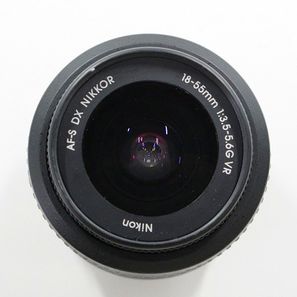 Nikon/ Nikon AF-S DX NIKKOR 18-55mm 1:3.5-5.6G VR zoom lens camera lens AF operation verification ending /000