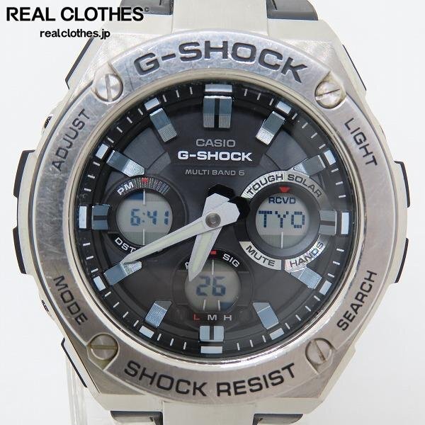 G-SHOCK/G амортизаторы G-STEEL/G steel Tough Solar наручные часы GST-W110-1AJF /000