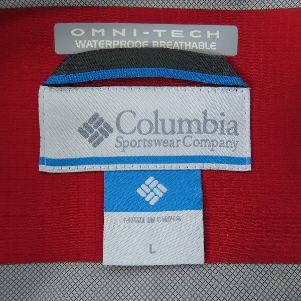 ☆Columbia/コロンビア OMNI-TECH/オムニテック マウンテンパーカー 115PL2433/L /060_画像4