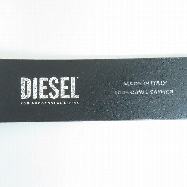 DIESEL/ディーゼル レザーベルト X09798 /080_画像5