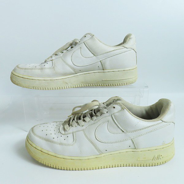 【観賞用】NIKE/ナイキ AIR FORCE 1 エアフォース1 306901-111/28.0 /080_画像4