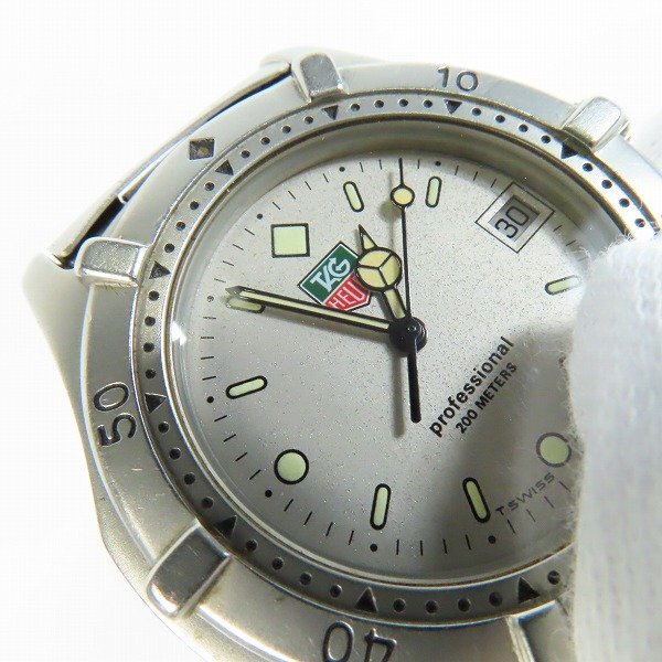 TAG HEUER/タグホイヤー プロフェッショナル 200M デイト クォーツ 腕時計 962.206-2【動作未確認】 /000_画像6