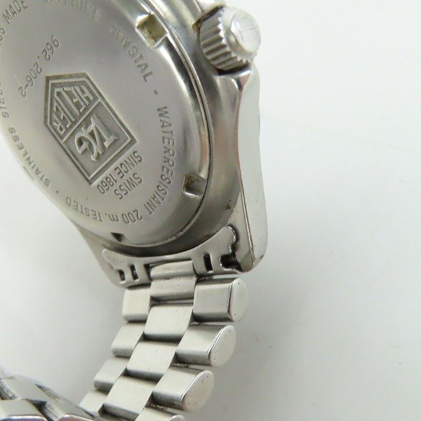 TAG HEUER/タグホイヤー プロフェッショナル 200M デイト クォーツ 腕時計 962.206-2【動作未確認】 /000_画像8