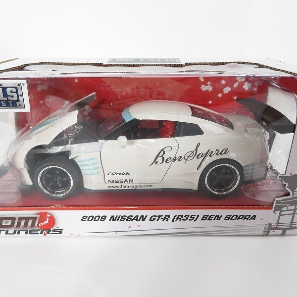 【未開封】Jada toys/ジェダ トイズ JDM TUNERS 2009 NISSAN GT-R R35 BEN SOPRA/ニッサン GT-R (R35) ベンソープラ ミニカー /060_画像2