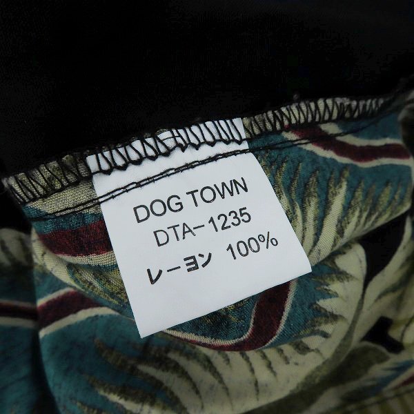 ☆【未使用】DOG TOWN/ドッグタウン レーヨン アロハシャツ 102 DTA-1235/L /LPL_画像4