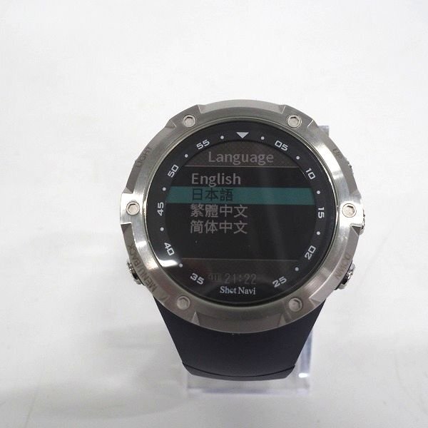 テクタイト ShotNavi/ショットナビ W1 Evolve GPS ゴルフナビウォッチ/腕時計型 /000_画像3