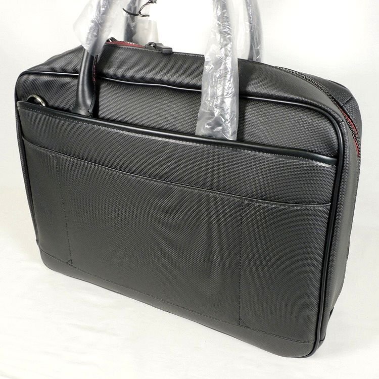  new goods regular price 30,800 jpy Takeo Kikuchi black 2WAY business bag A4 setup correspondence TAKEO KIKUCHI men's [3226]