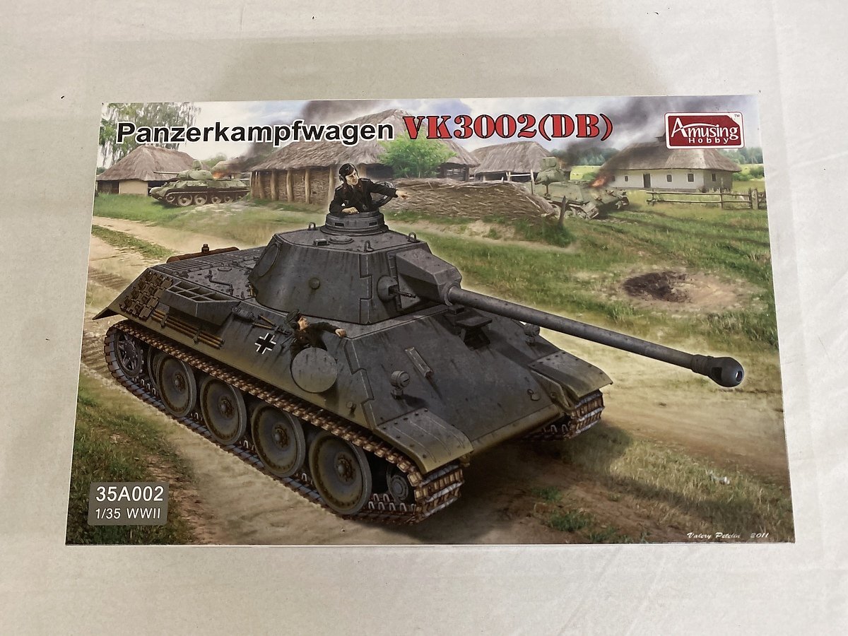 【未開封】1/35 ダイムラー・ベンツ社 パンター試作案VK3002(DB) 生産型 [35A002]_画像1