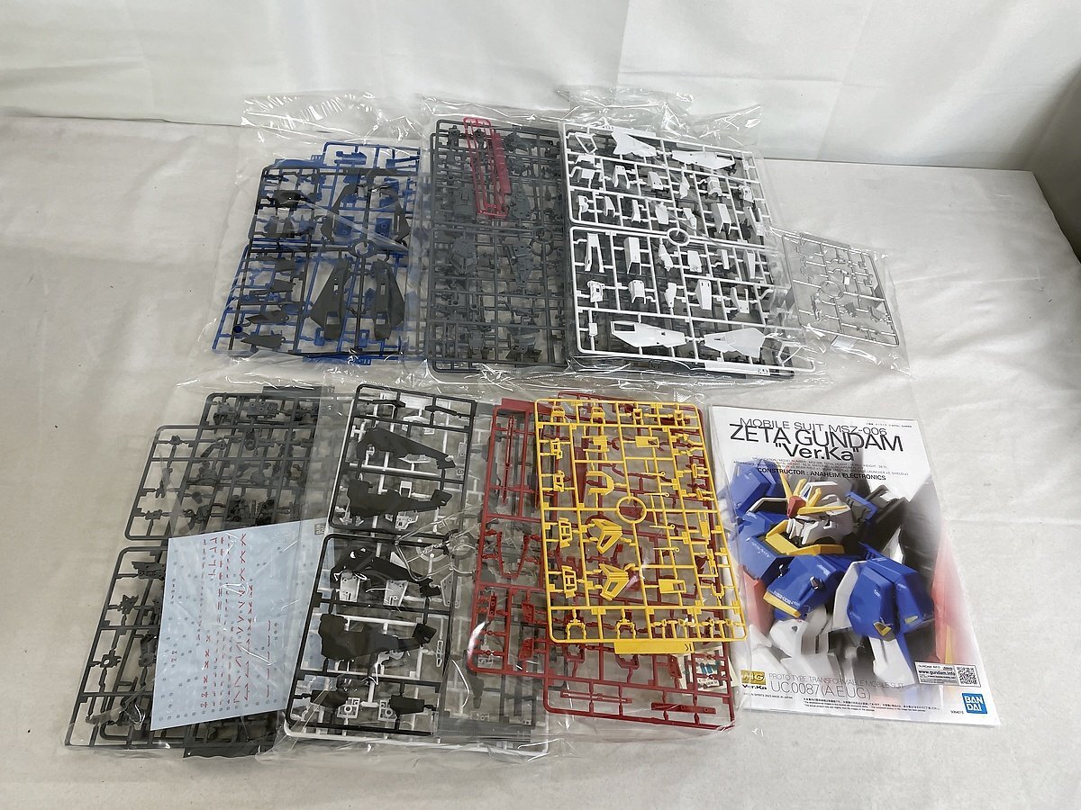 [1 jpy ~][ unopened ]ze-ta Gundam Ver.Ka (MG) Mobile Suit Z Gundam 