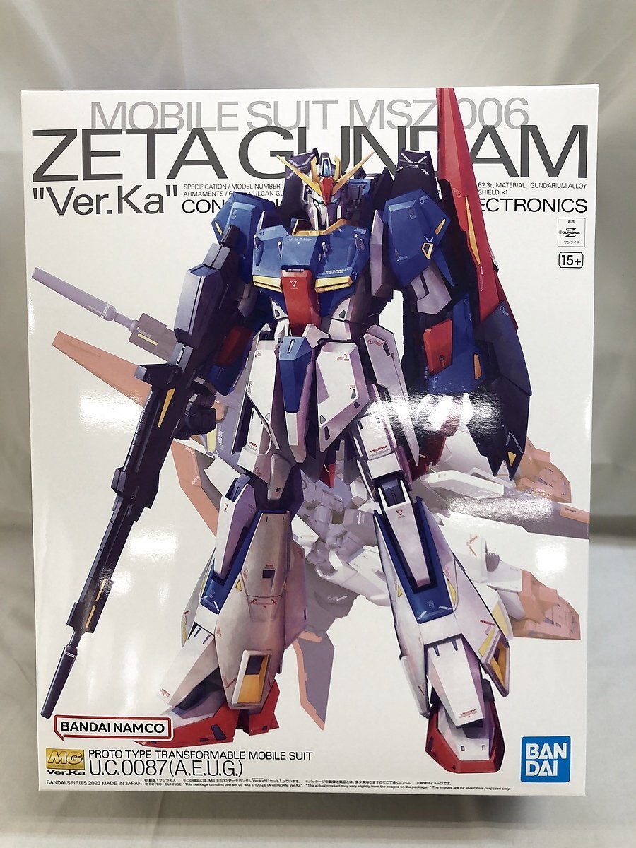 【1円～】【未開封】ゼータガンダム Ver.Ka (MG) 機動戦士Zガンダム_画像1