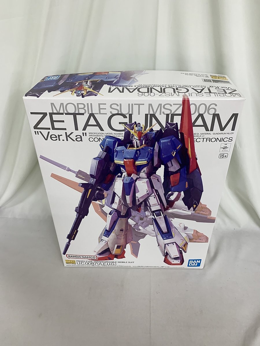 [1 jpy ~][ unopened ]ze-ta Gundam Ver.Ka (MG) Mobile Suit Z Gundam 