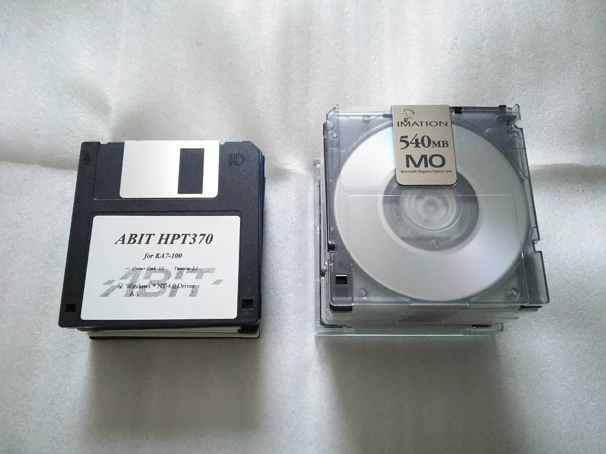 **3.5 -inch floppy disk MO disk PC/AT compatible PC-9800 series operation not yet verification Junk **