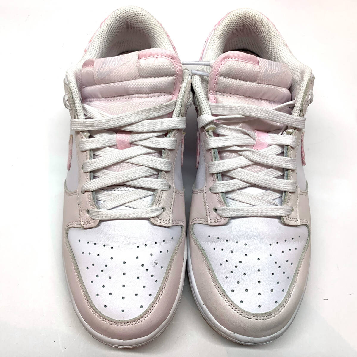 tu153　NIKE　ナイキ　WMNS Dunk Low　ピンクペイズリー FD1449-100　26.5cm　※中古/箱付き_画像2