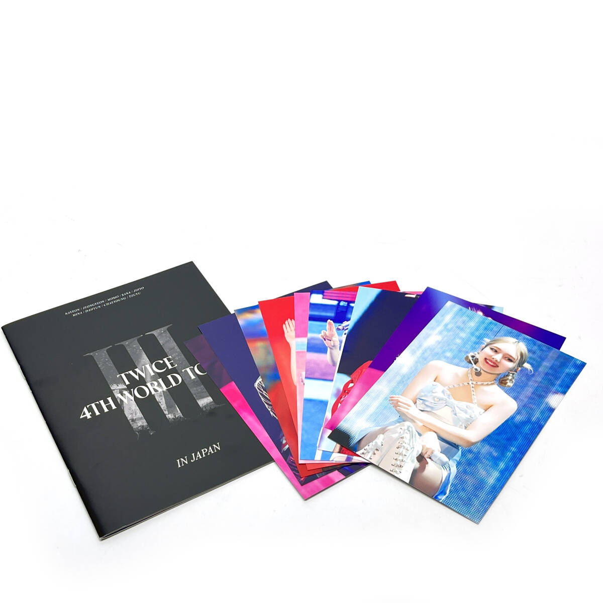 tu021 Blu-ray TWICE 4TH WORLD TOUR 'III' IN JAPAN 初回限定盤 ※中古_画像8