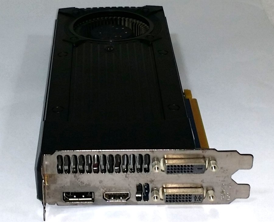 動作確認済み「NVIDIA GeForce GTX 670」 VRAM 2GB ベンチマーク三種類OK MHRサンブレイク動作可能（管理番号08-96）_画像2