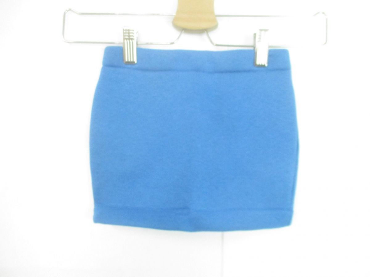 新品 未使用 ドゥード DOUUOD スカート 24 2A 青 ブルー キッズ 女の子用_画像1