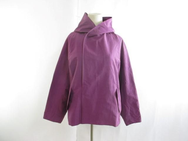 新品 未使用 タグ付き ティアラ TIARA エムビー MB フード付きジャケット パーカー 紫 パープル レディースの画像1