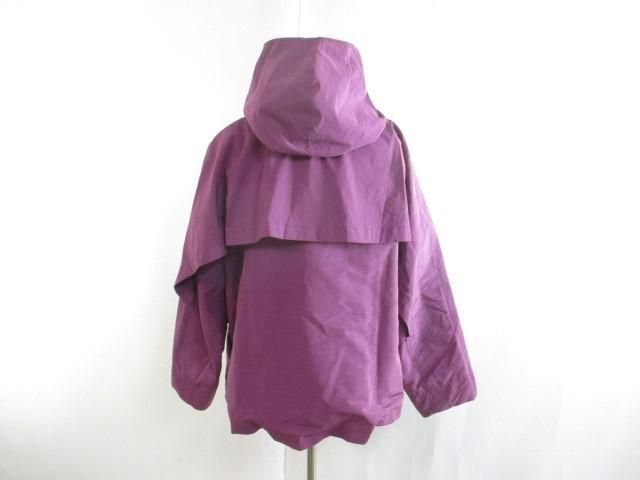 新品 未使用 タグ付き ティアラ TIARA エムビー MB フード付きジャケット パーカー 紫 パープル レディースの画像2
