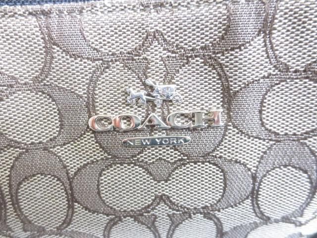 訳あり コーチ COACH シグネチャー ショルダーバッグ トートバッグ/ポーチ 3点 鞄 バッグ レディース_画像3