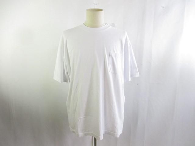 未使用 タグ付き ロサンゼルスアパレル Tシャツ 胸ポケット XL オプティックホワイト USAコットン ユニセックス 1809_画像1