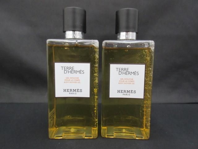 未使用 エルメス HERMES テール ドゥ エルメス シャンプー 200ml/ボディーシャワージェル 200ml 3点_画像3