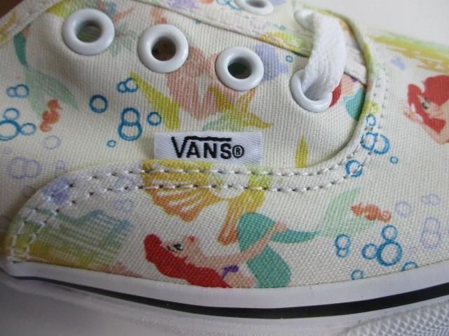 未使用 バンズ VANS ディズニー リトルマーメイド アリエル スニーカー 23.5cm 靴 シューズ_画像9