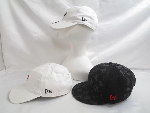 中古 ニューエラ New Era キースへリング ディズニー 和牛 コラボキャップ 帽子 3点 ONE サイズ表記なし_画像5