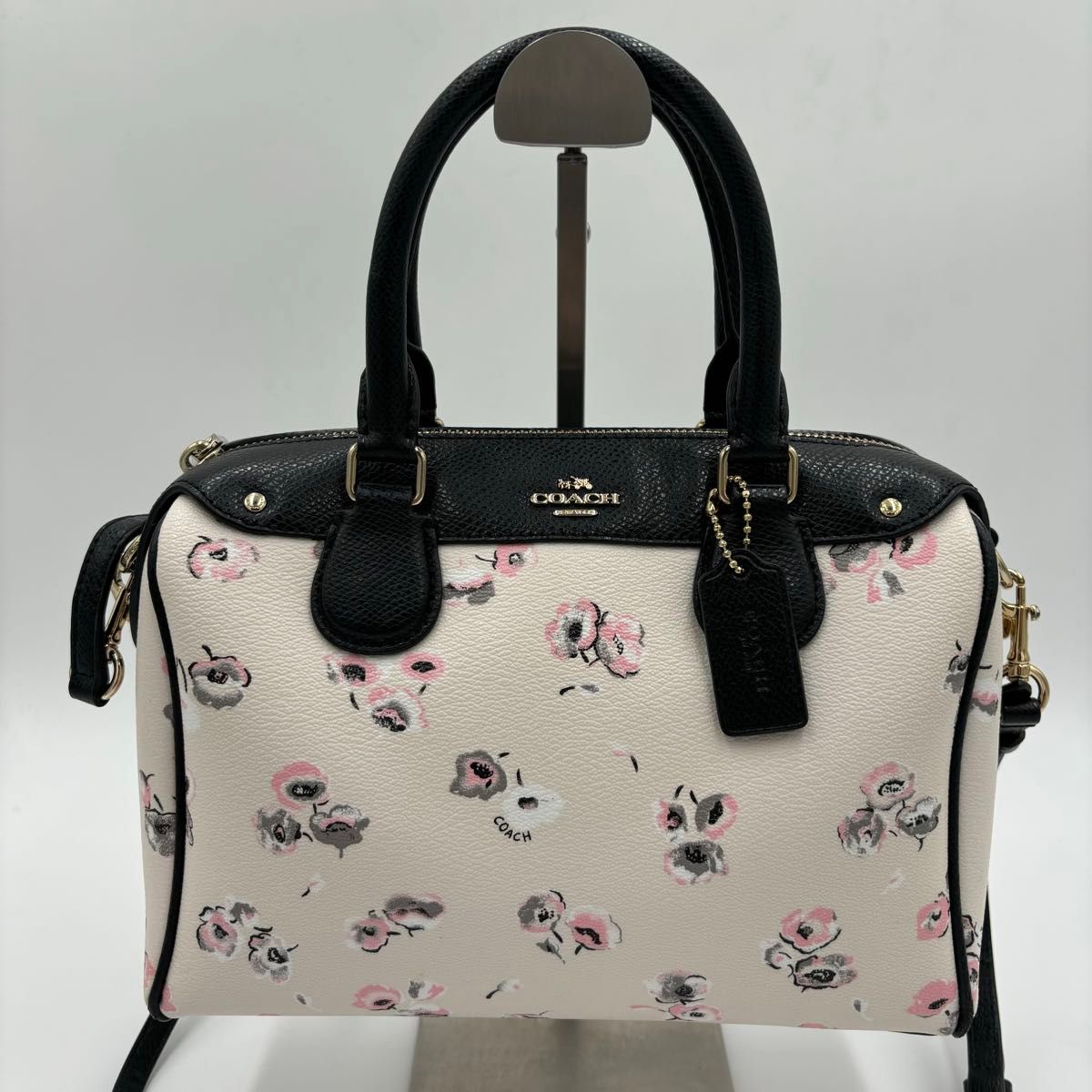 極美品COACH コーチ 2WAY レザー ショルダーバッグ ハンドバッグ 極美品COACH コーチ 2WAY レザー ショルダーバッグ ハンドバッグ