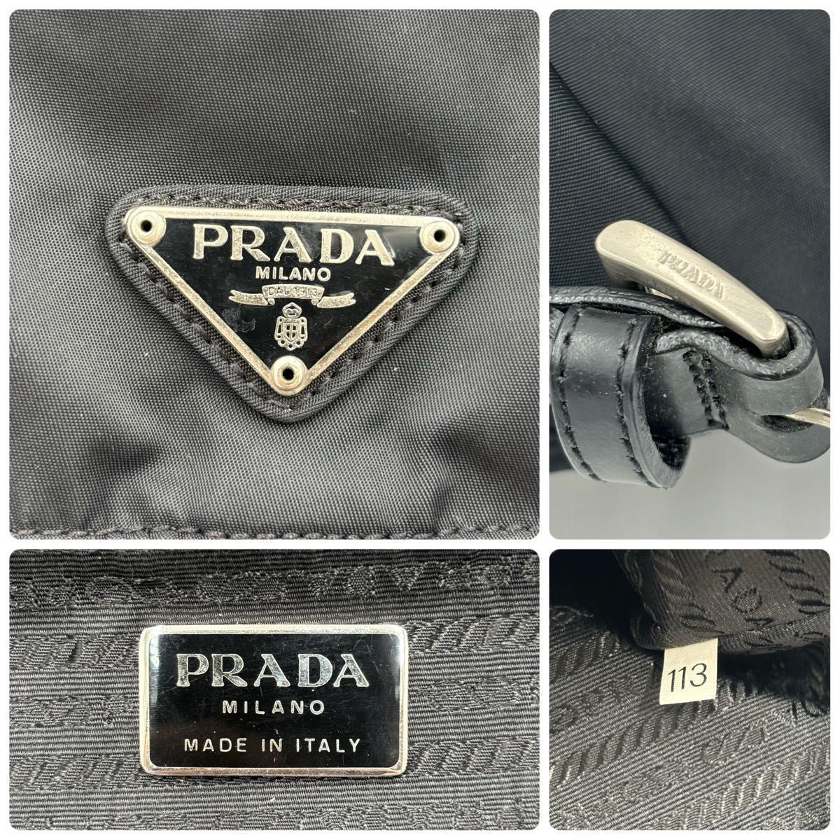 PRADA プラダ テスートナイロン リュックサック バックパック PRADA プラダ テスートナイロン リュックサック バックパック